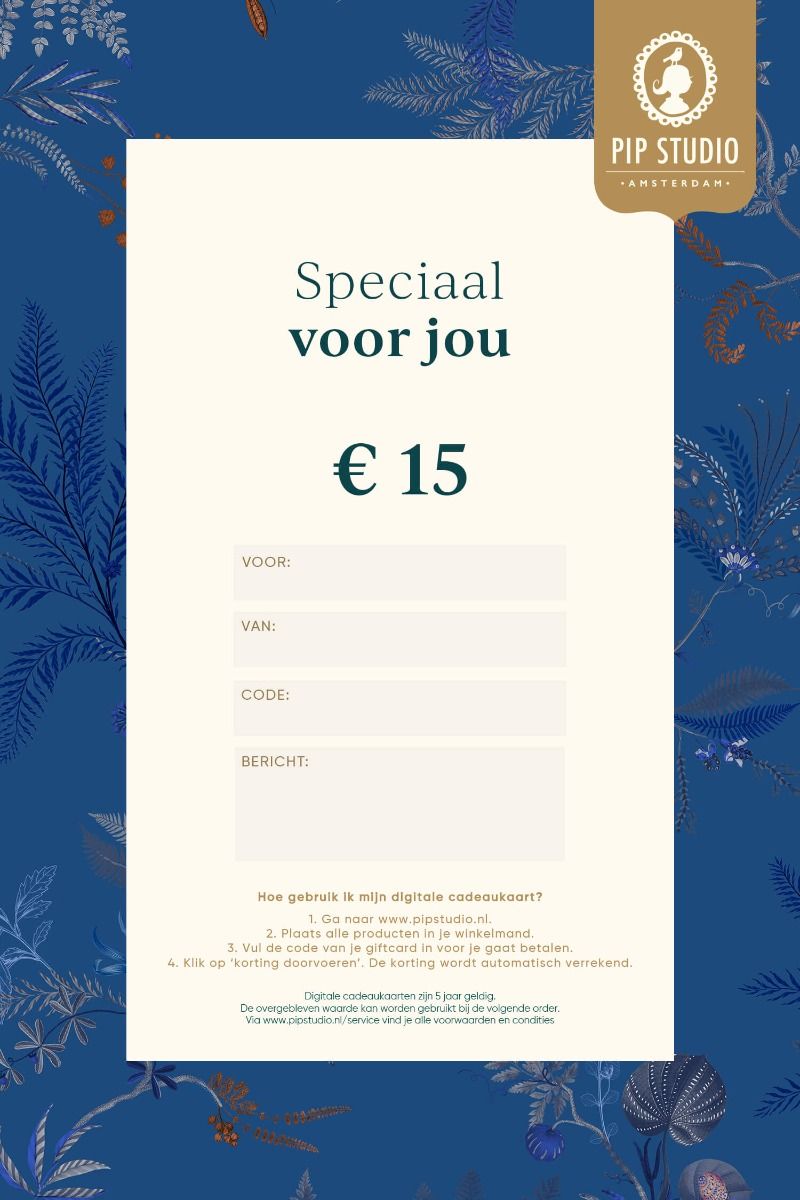 Digitale cadeaukaart €15