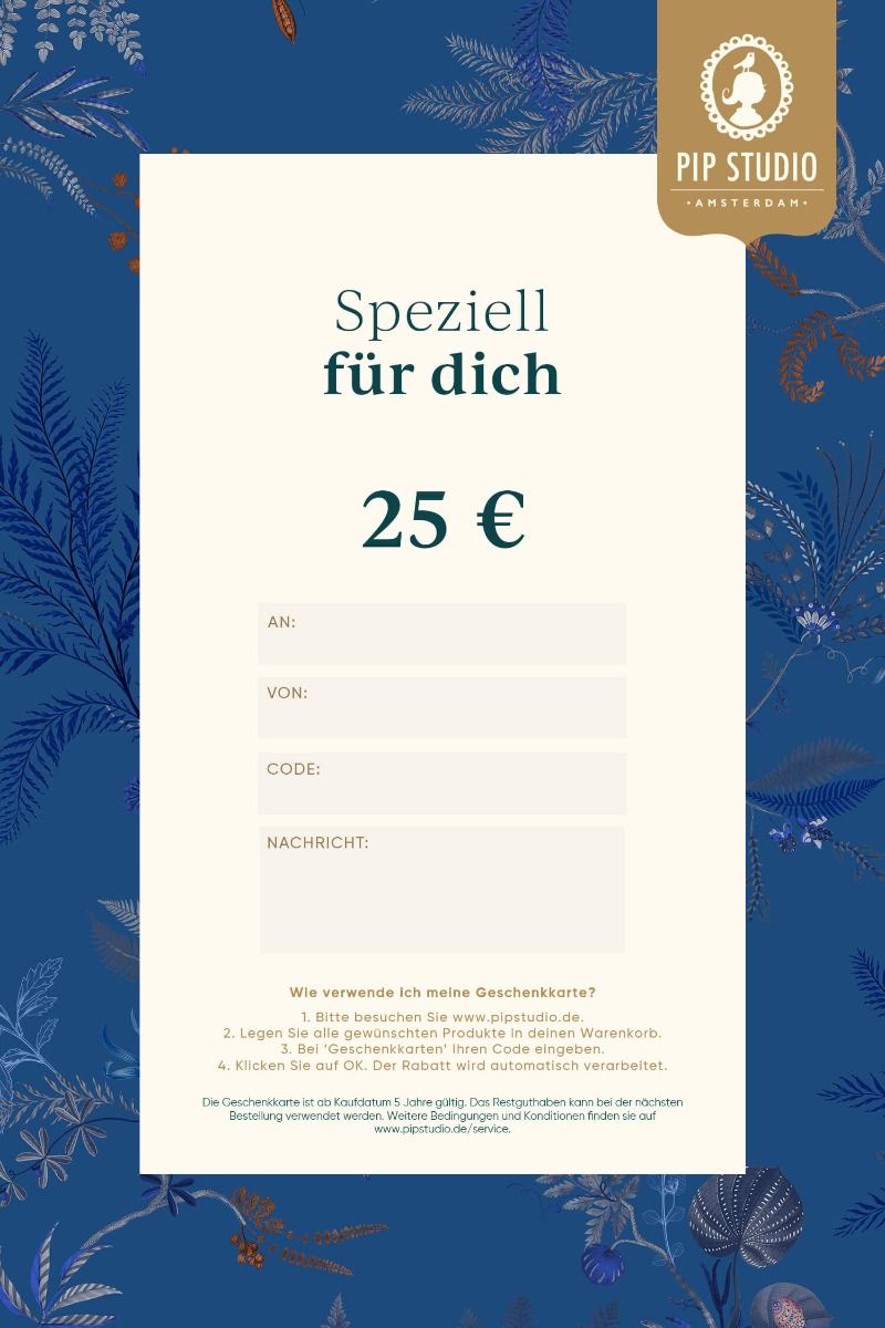 Digitalen Geschenkkarte €25