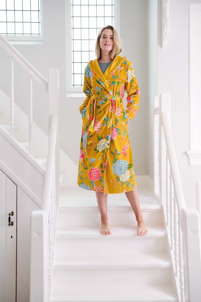 Bathrobe Good Evening Yellow