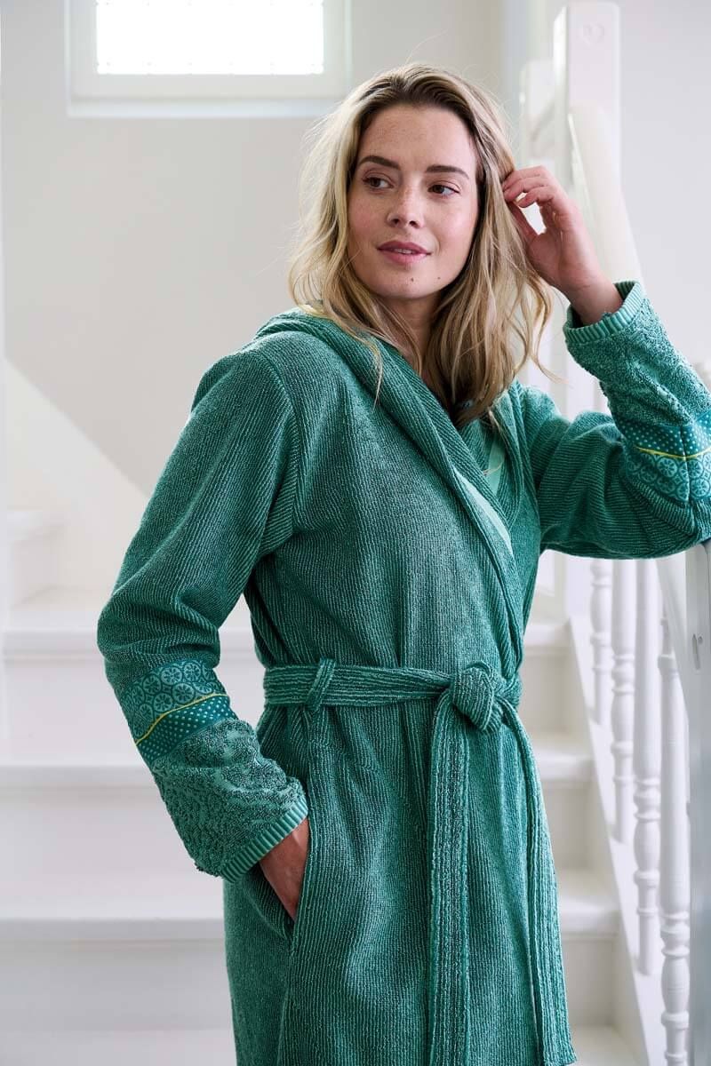 Bathrobe Soft Zellige Green