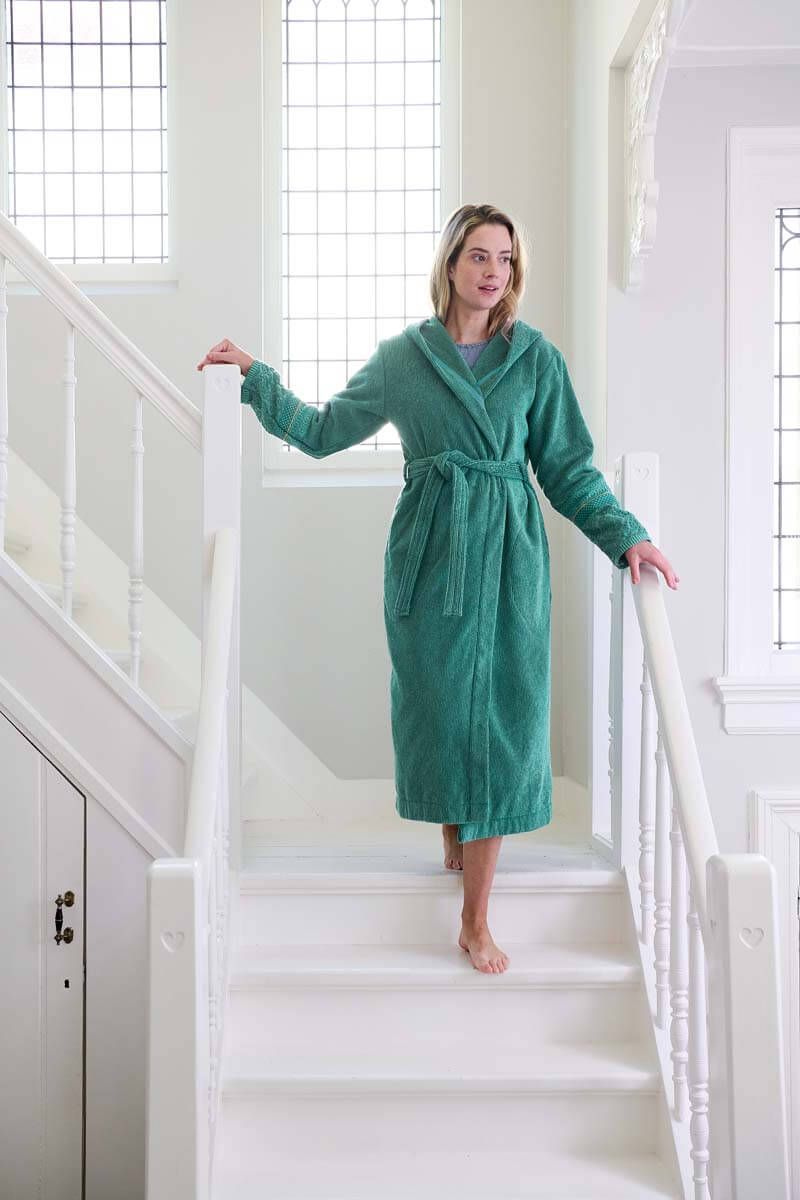 Bathrobe Soft Zellige Green