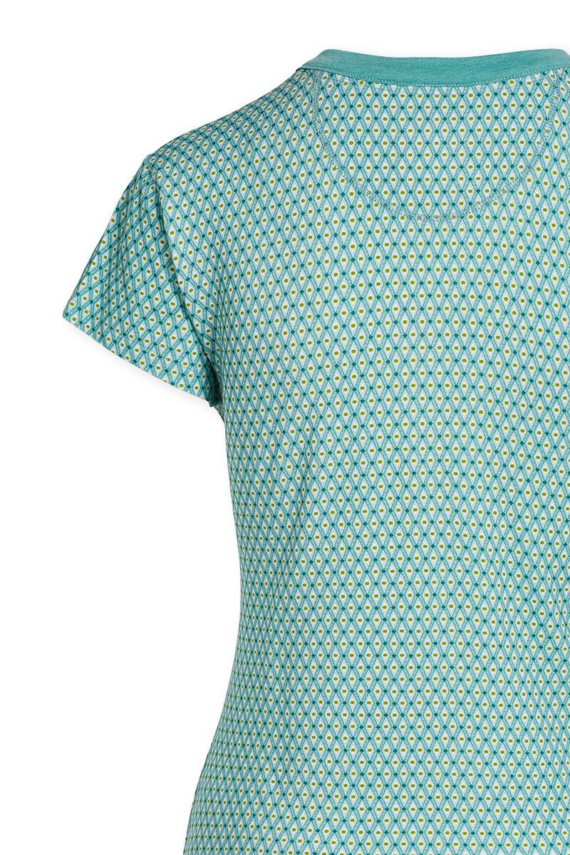 Short Sleeve Marquise Blue