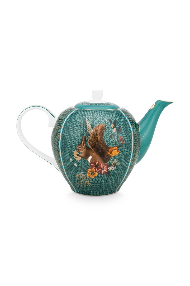 Winter Wonderland Teapot Large Green