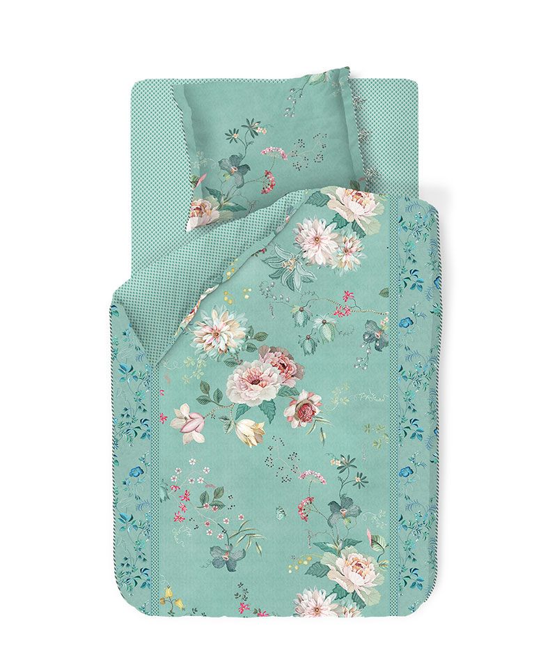 Duvet Cover Tokyo Bouquet Green