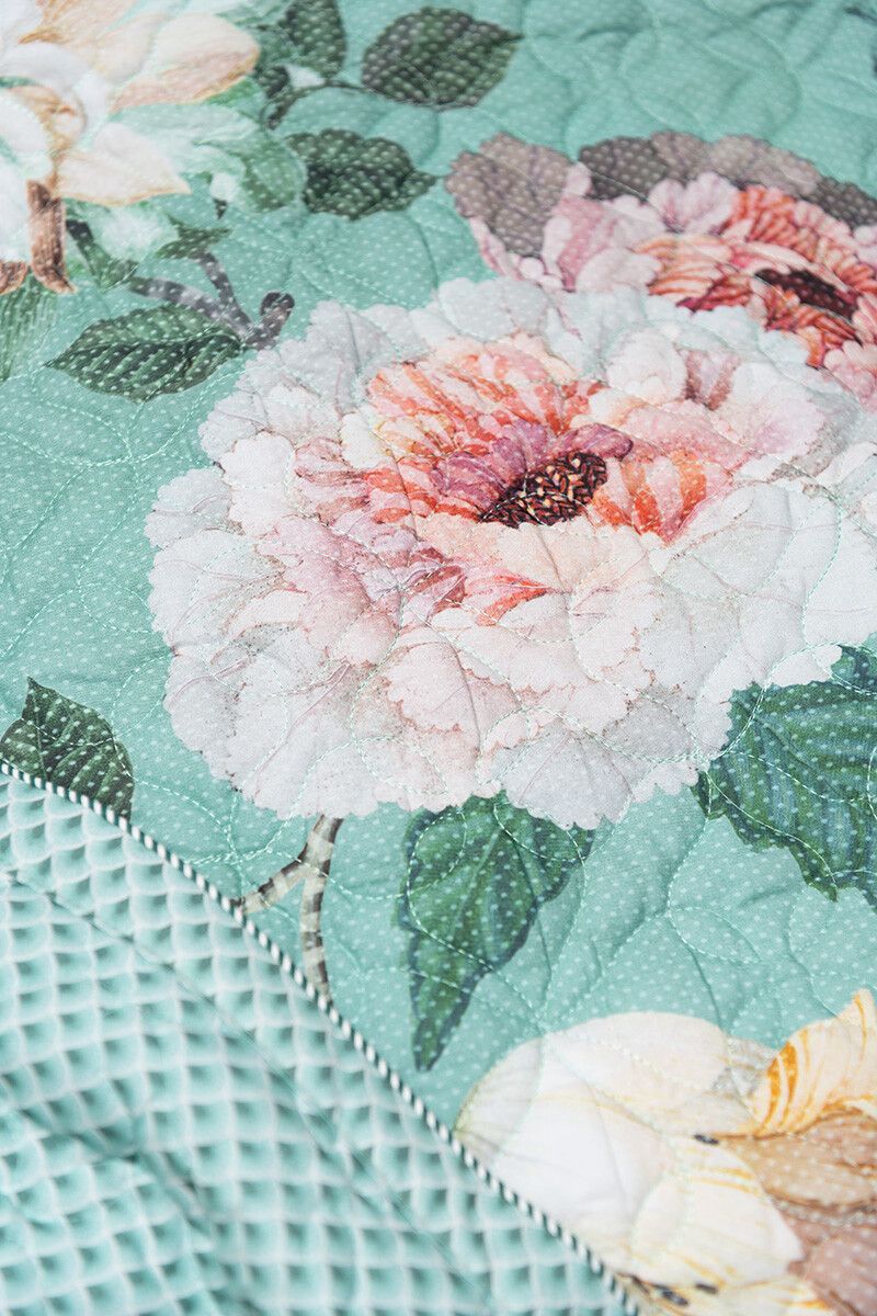 Quilt Tokyo Bouquet Grün