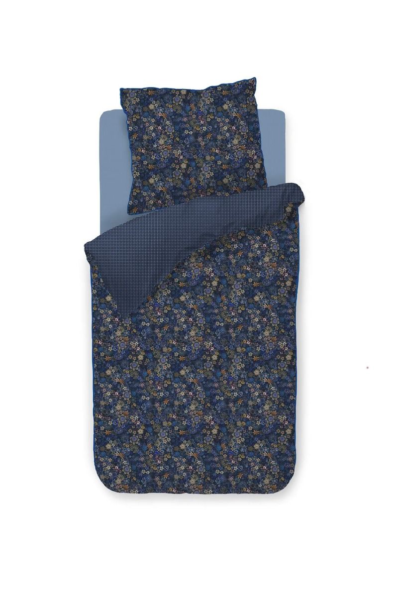 Duvet Cover Set Tutti i Fiori Dark Blue