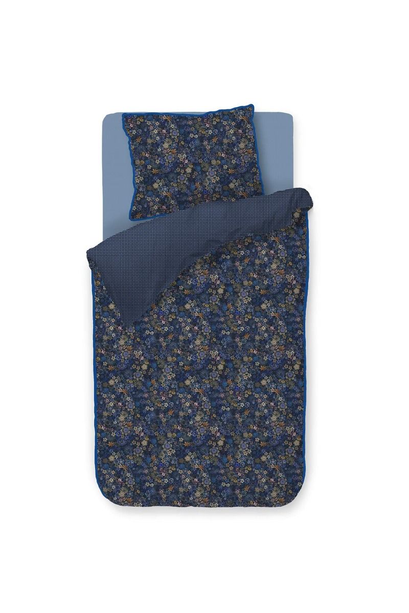 Duvet Cover Set Tutti i Fiori Dark Blue