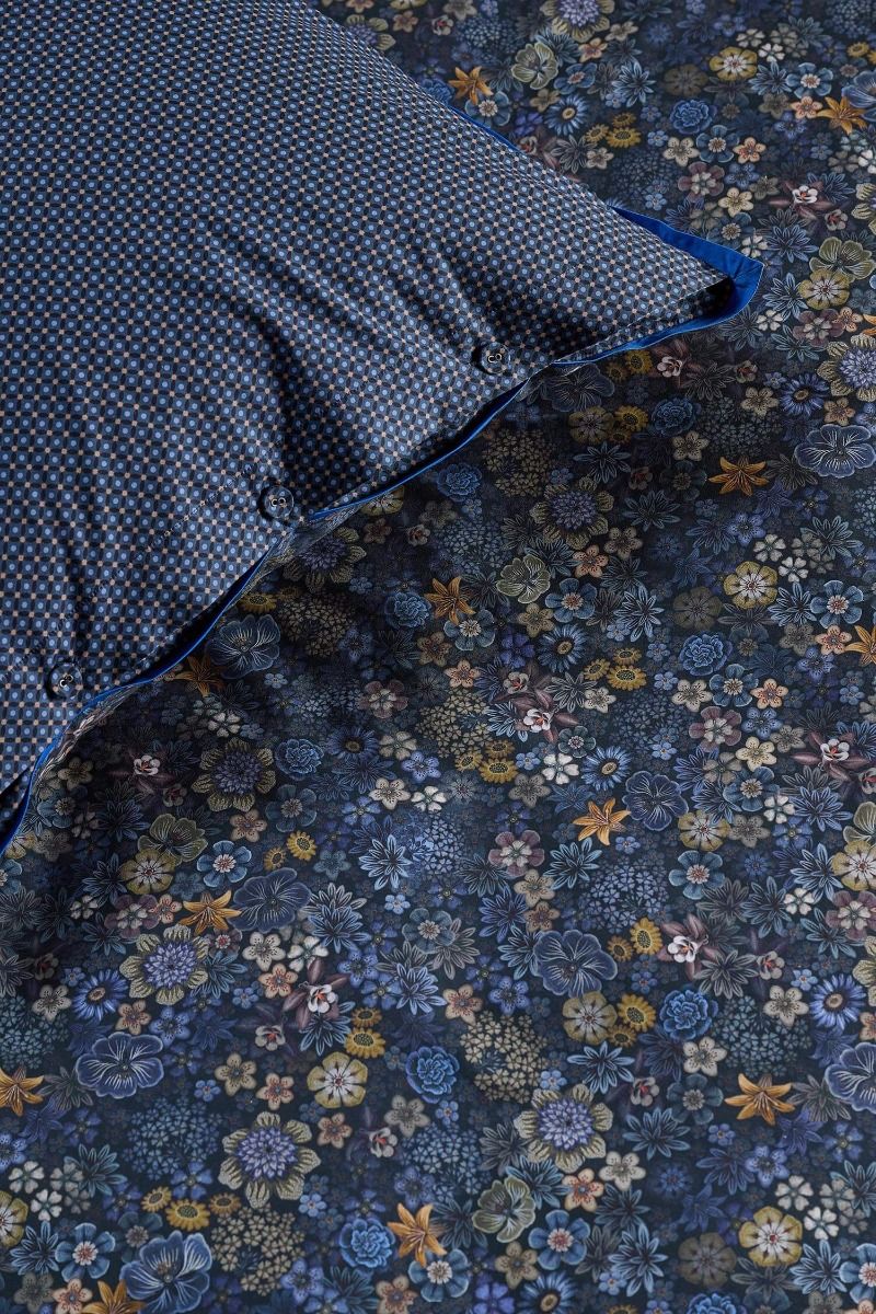 Duvet Cover Set Tutti i Fiori Dark Blue