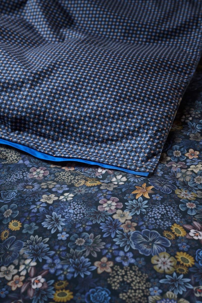 Duvet Cover Set Tutti i Fiori Dark Blue