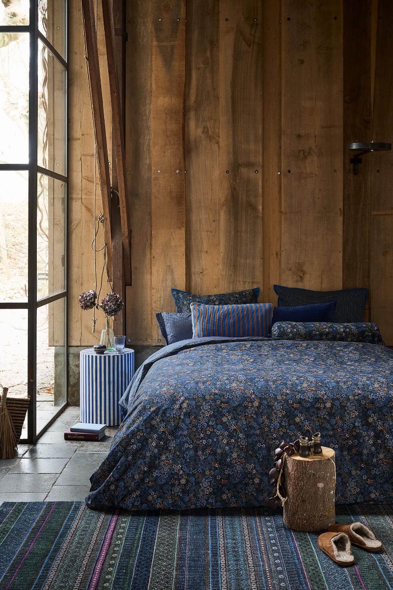 Duvet Cover Set Tutti i Fiori Dark Blue