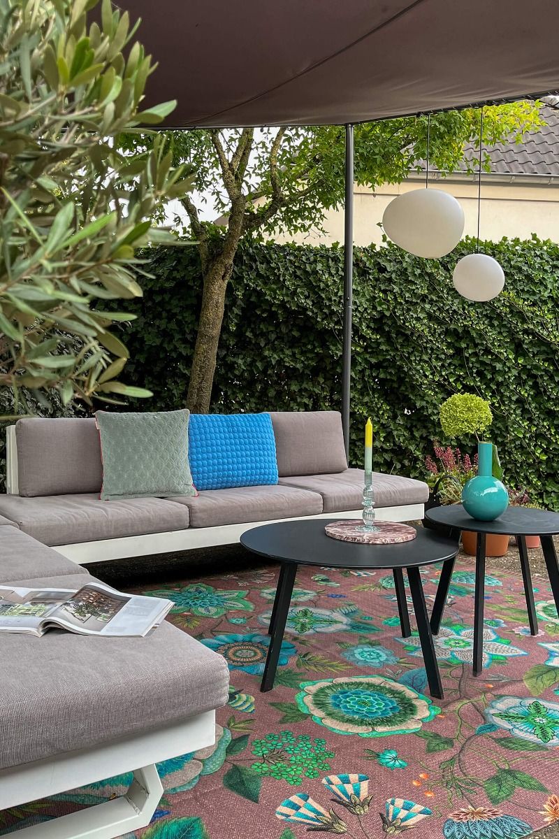 Tapis Extérieur Viva la Vida by Pip Vert Clair