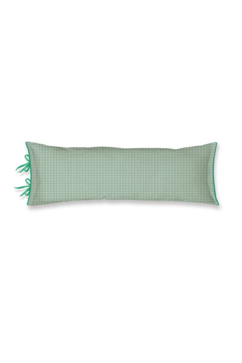 Cushion Rectangle Viva Las Flores Green