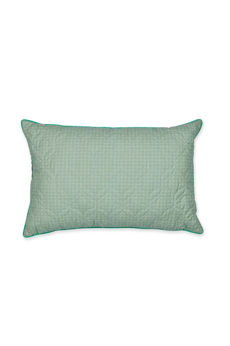 Sierkussen Viva Las Flores Quilted Groen