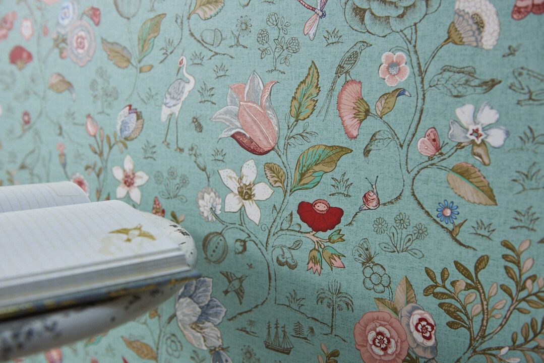 Pip Studio Spring to Life Vliestapete Grün