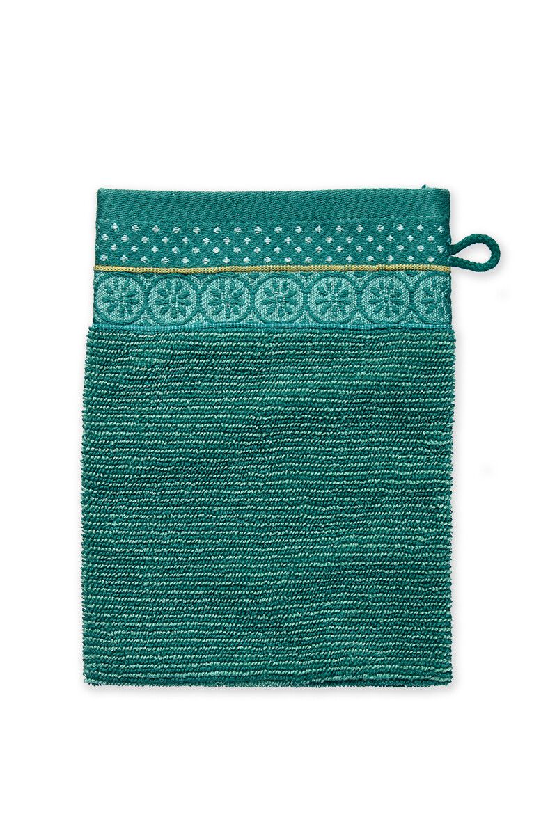 Washcloth Set/3 Soft Zellige Green 16x22 cm