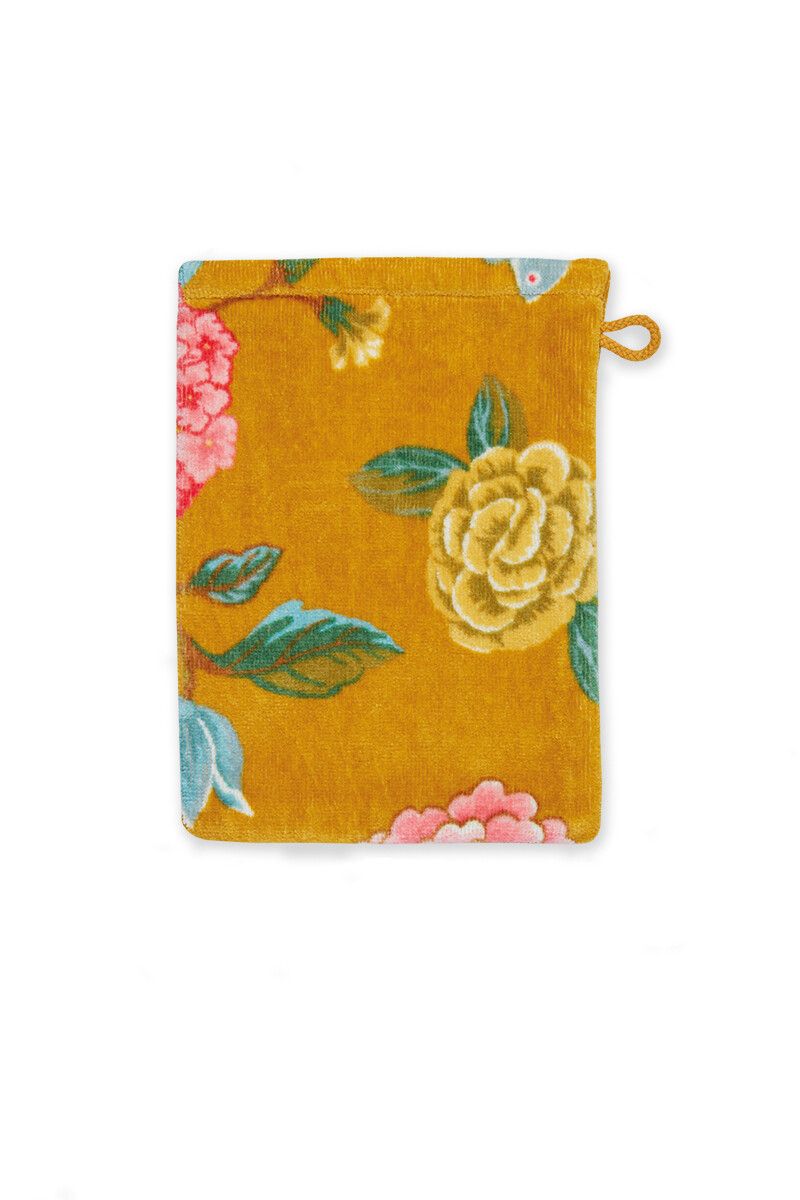 Washandje Set/3 Good Evening Geel 16x22 cm