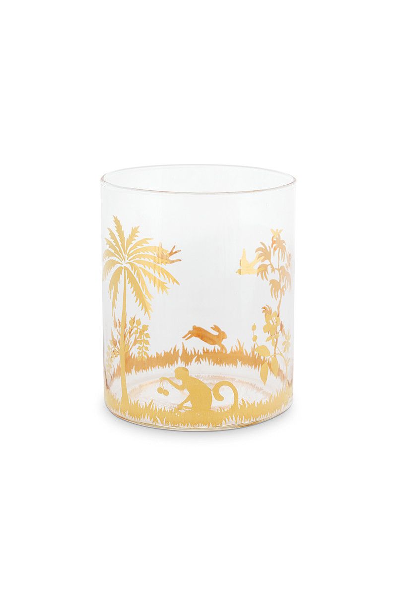 La Majorelle Water Glass Gold