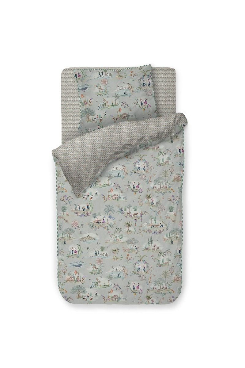 Dekbedovertrekset Zubieta Blauw
