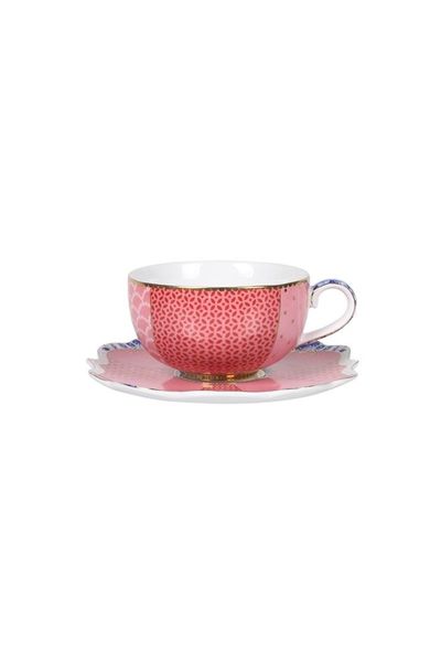 Royal Multi Tasse et Soucoupe à Expresso Rose