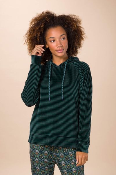 Tamari Pull Velvet Little Sumo Stripe Vert