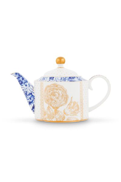 Royal White Teapot Small