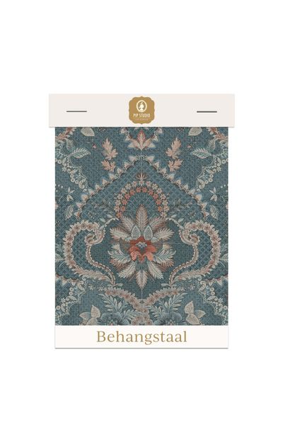 Behangstaal Saluti Denim Blauw