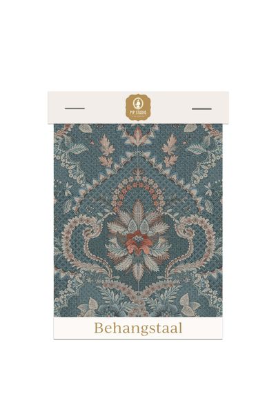 Behangstaal Saluti Denim Blauw