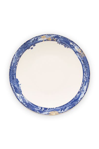 Heritage Soepbord Grens Blauw 25.5 cm