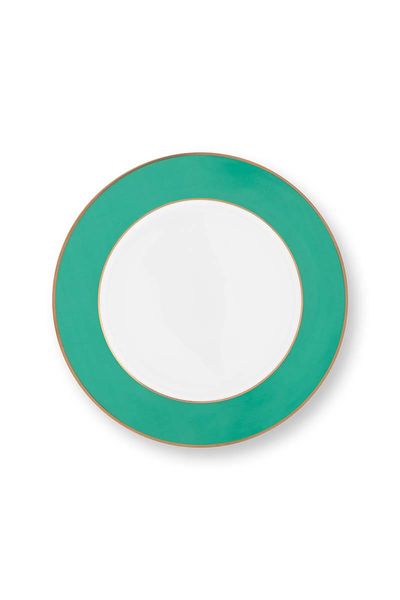 Pip Chique Breakfast Plate Green 23cm