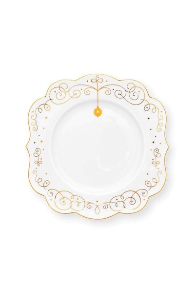Royal Winter White Pastry Plate 17cm
