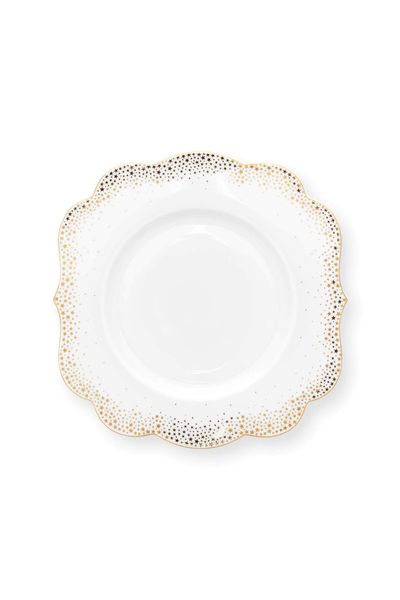 Assiette à petit Déjeuner Royal Winter White 23.5cm