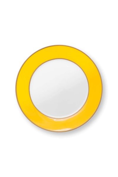 Pip Chique Pastry Plate Yellow 17cm