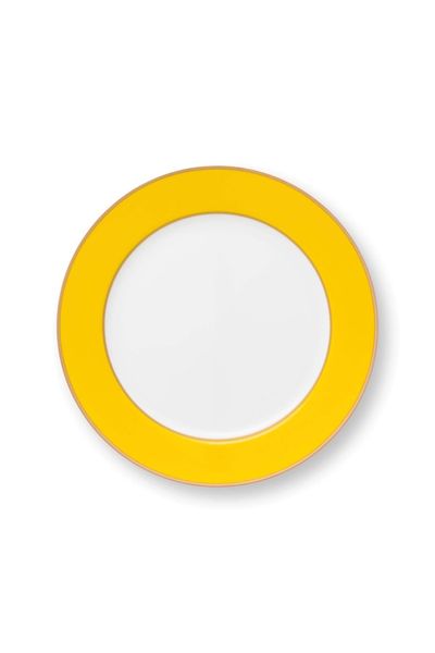 Pip Chique Assiette à petit Déjeuner Jaune 23cm