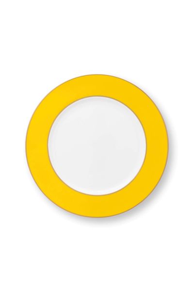 Pip Chique Assiette Plate Jaune 28cm