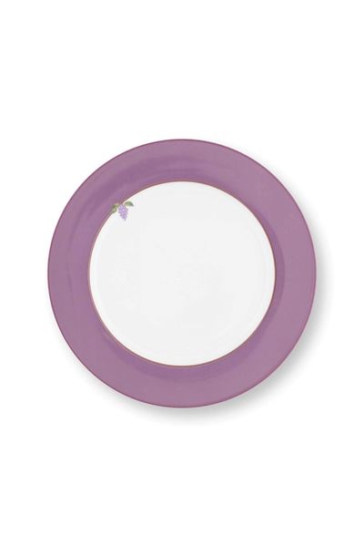 Lily & Lotus Assiette Plate Uni Lilas 26.5cm