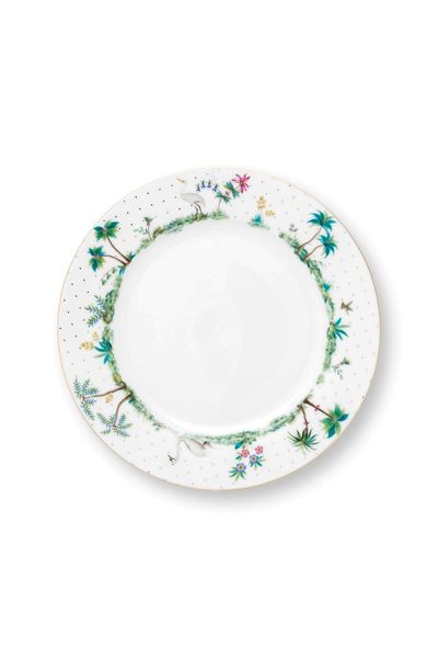 Breakfast Plate Jolie Dots Gold 23cm