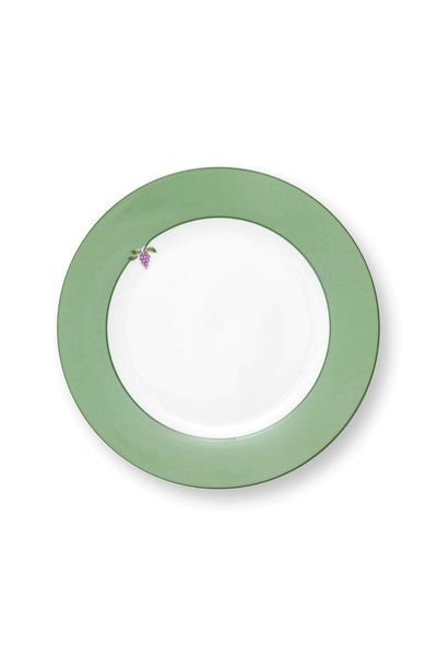 Assiette à Petit Déjeuner Lily&Lotus Uni Vert Clair 23cm