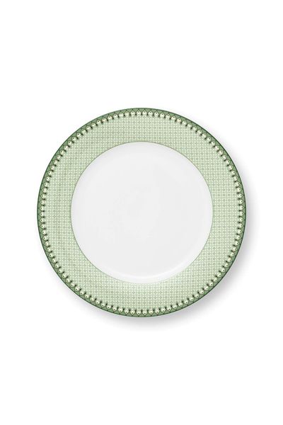 Dinner Plate Lily&Lotus Tiles Light Green 26.5cm