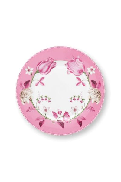 Breakfast Plate Jolie Tulip Pink 23cm