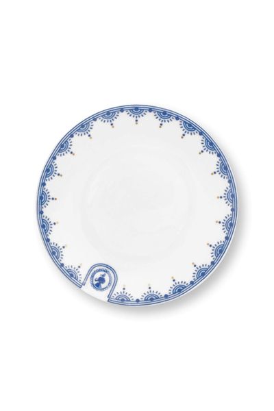 Assiette Pip & The Blue Bird Blanc 12cm