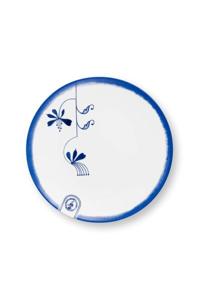 Assiette Pip & The Blue Bird Blanc 15cm