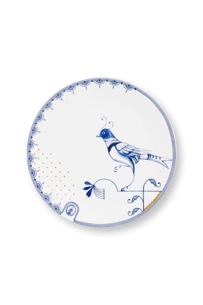 Assiette Pip & The Blue Bird Blanc 18cm
