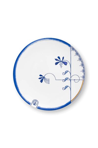 Assiette Pip & The Blue Bird Blanc 20cm