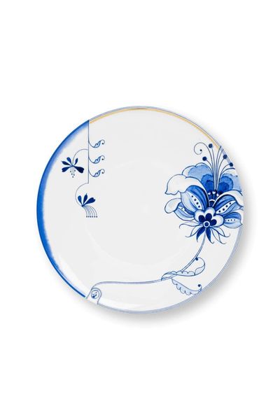 Assiette Pip & The Blue Bird Blanc 30cm