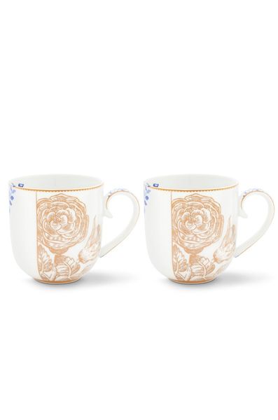 Royal White Set/2 Tassen groß