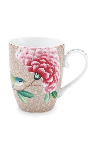 Blushing Birds Tasse Gross Khaki