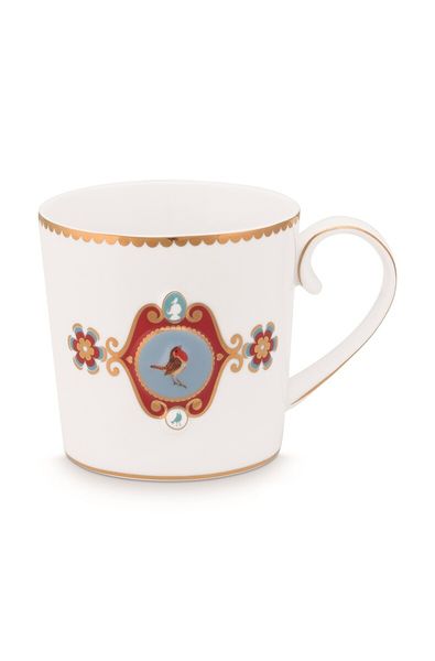 Love Birds Tasse Klein Weiß