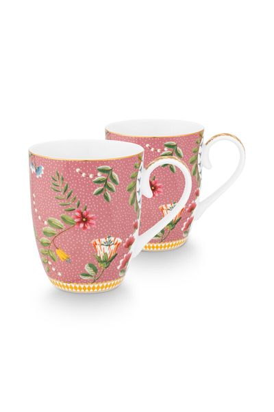 La Majorelle Set/2 Mokken Groot Roze