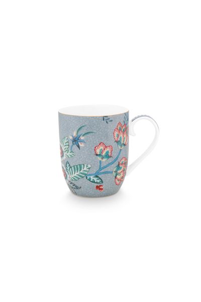 Tasse de Petite Taille Flower Festival Bleu Clair