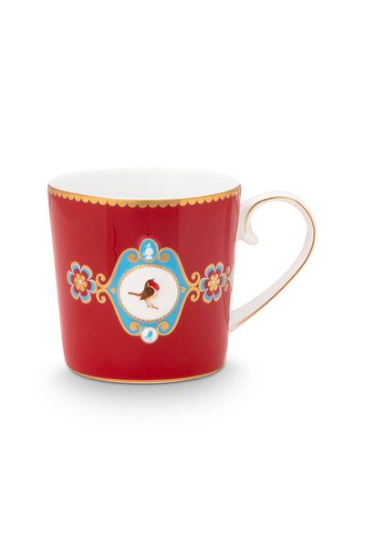 Love Birds Tasse Klein Rot